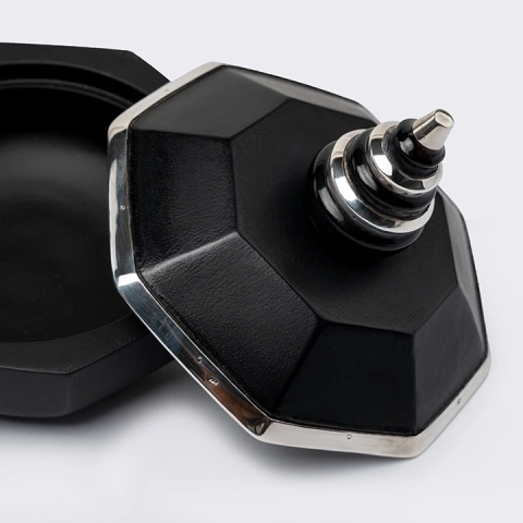 Close-up view of the box's details.