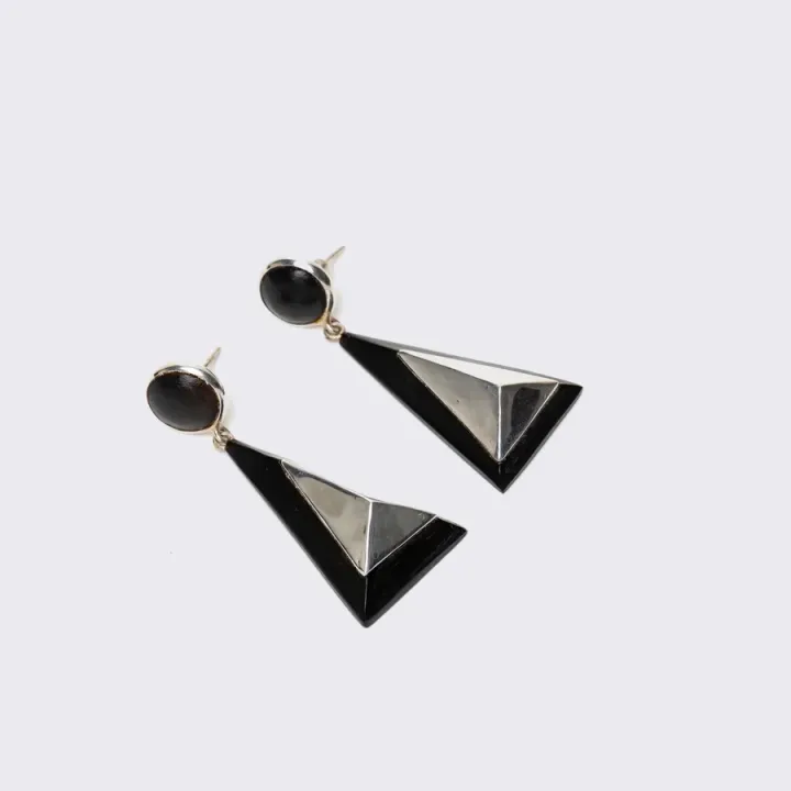 Studio shoot of the earrings 